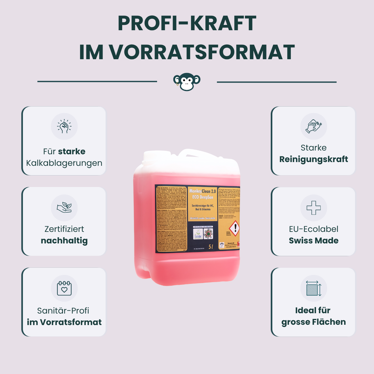 MonkeyClean® Badprofi – 5 L