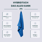 MonkeyClean® Hybridtuch – 2-in-1 Reinigung & Trocknung