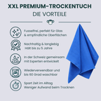 MonkeyClean® 3er-Set Premium XXL-Trockentuch – riesig, saugstark
