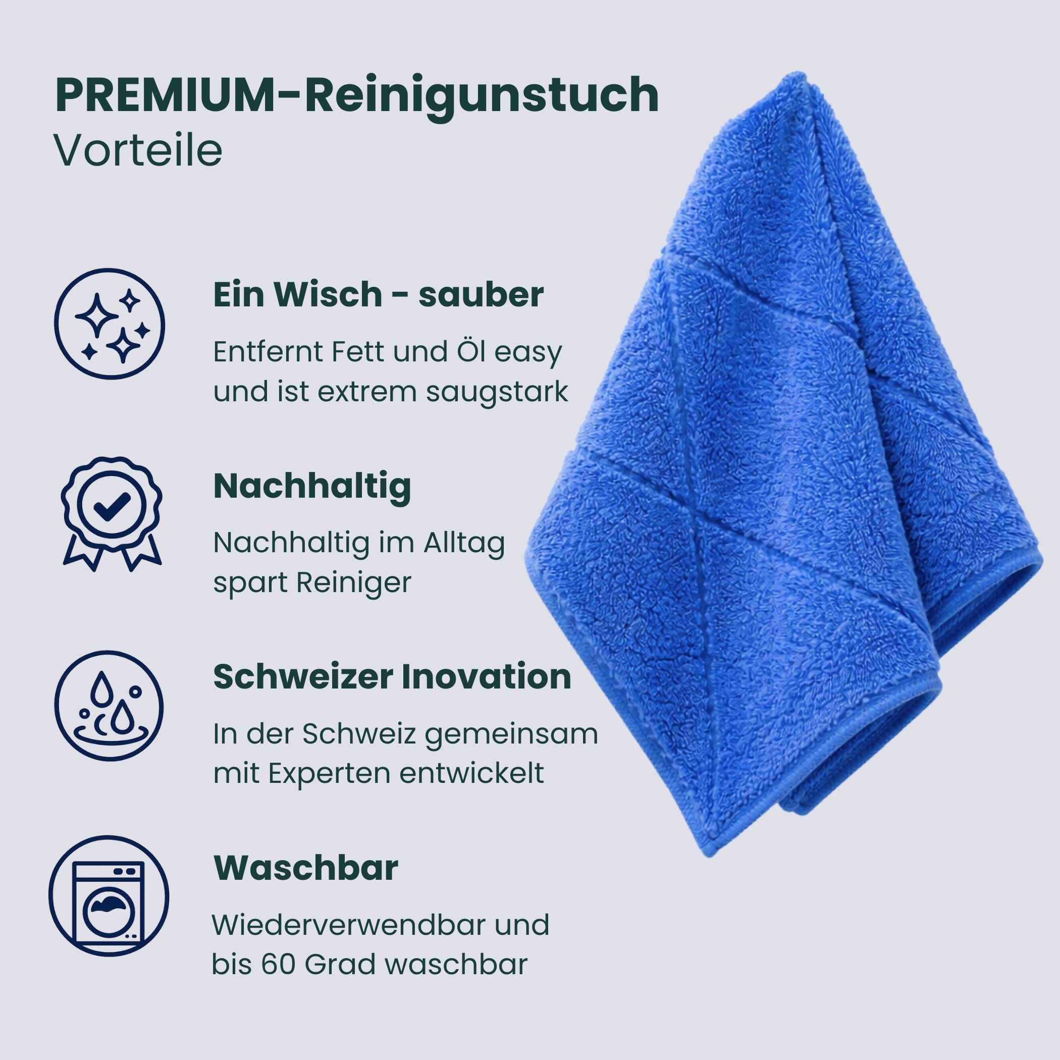 MonkeyClean® 3er-Set Premium Reinigungstuch