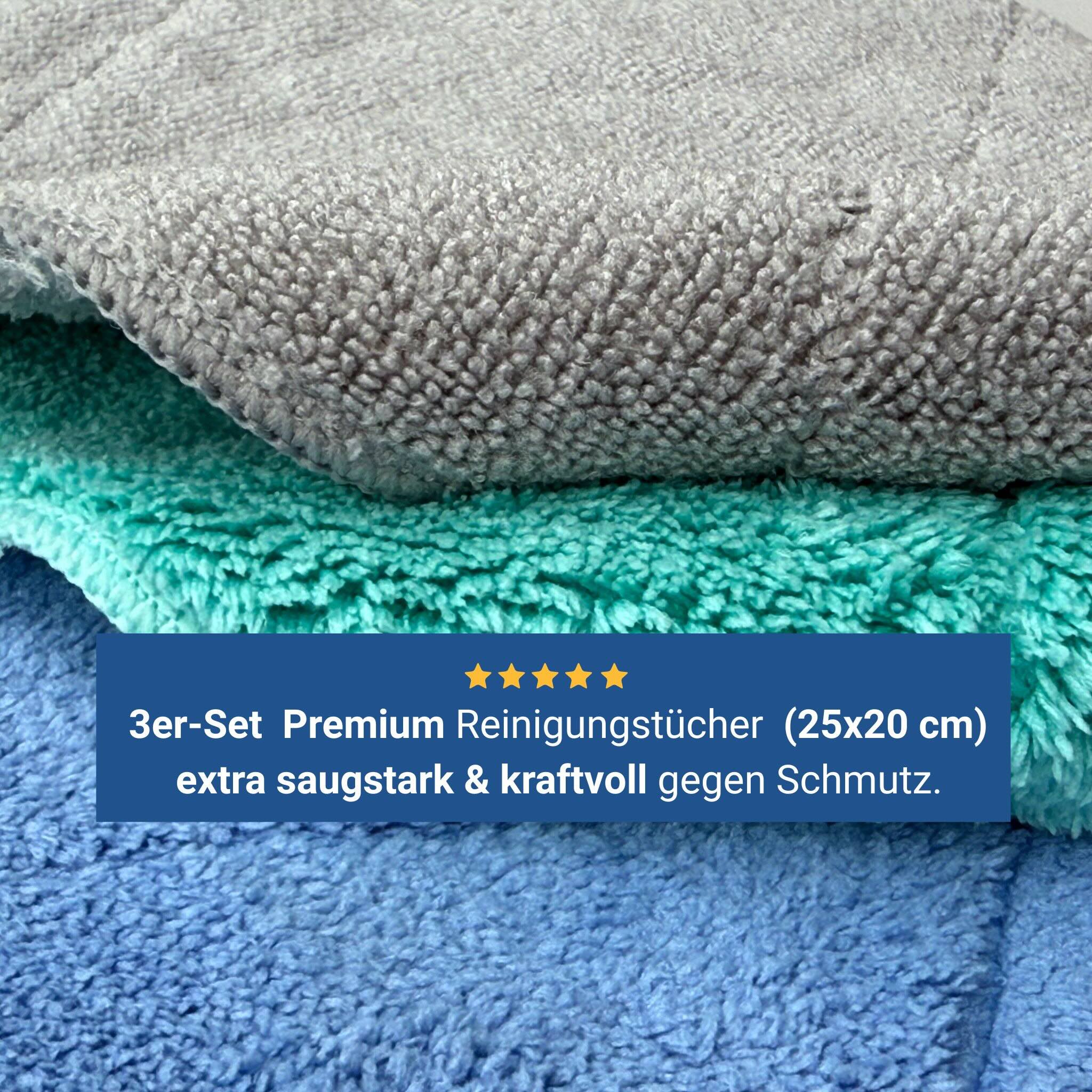 MonkeyClean® 3er-Set Premium Reinigungstuch