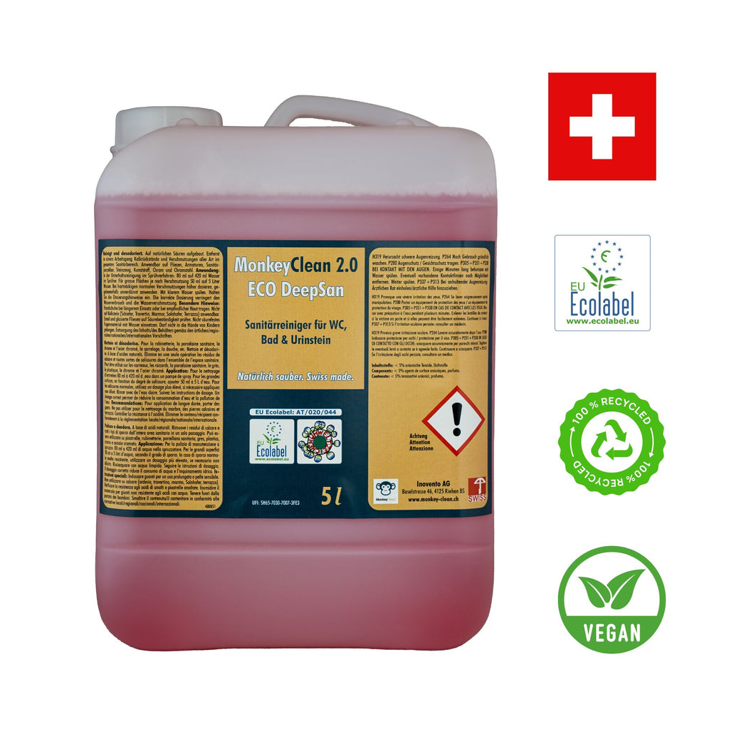 MonkeyClean ECO DeepSan – der Bad-Profi 5L