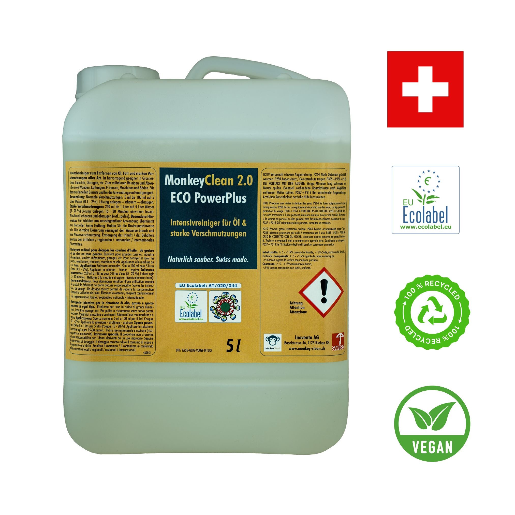 MonkeyClean ECO Multi 2.0 – der starke Alltagsreiniger 5L