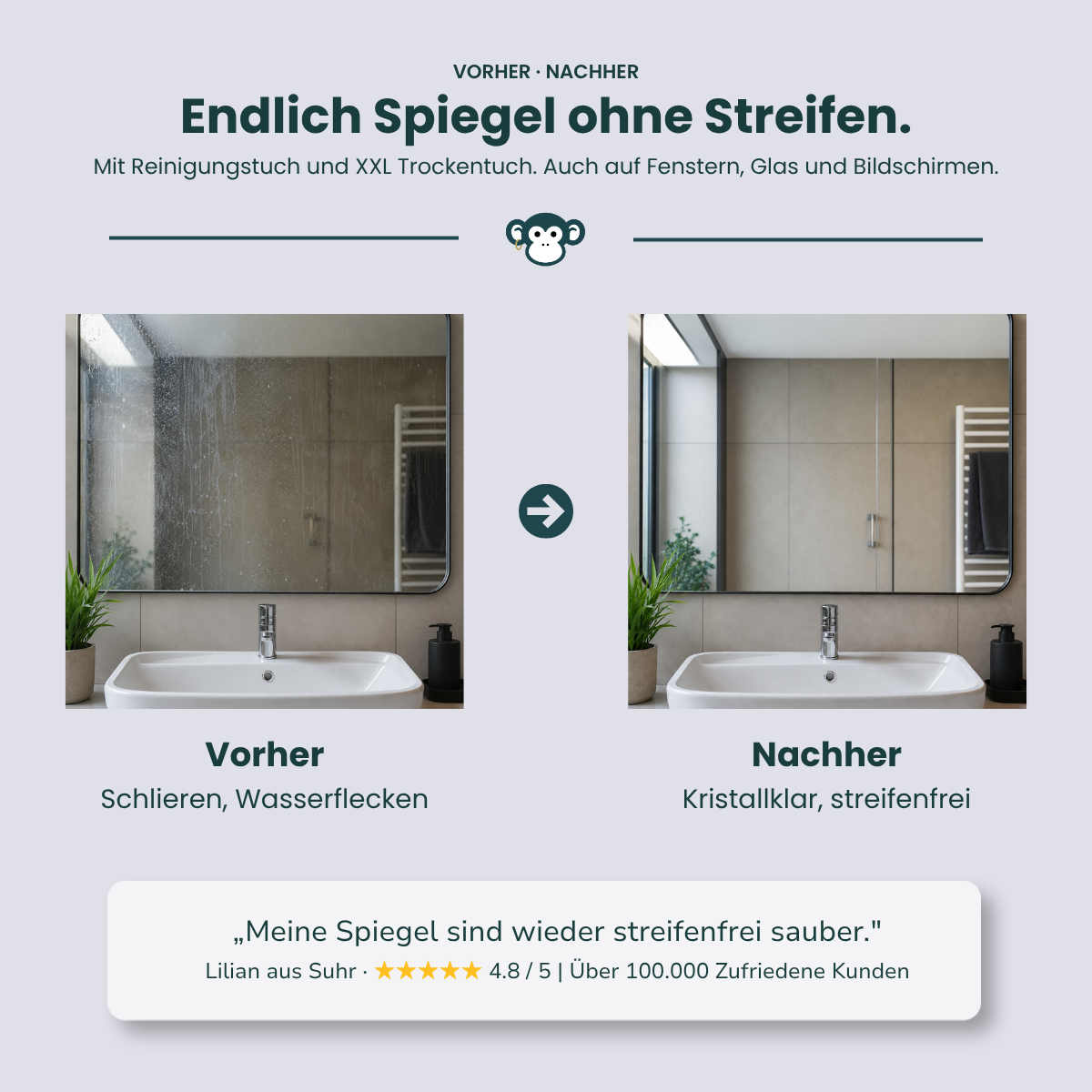 MonkeyClean® Einstiegs-Set Haushalt