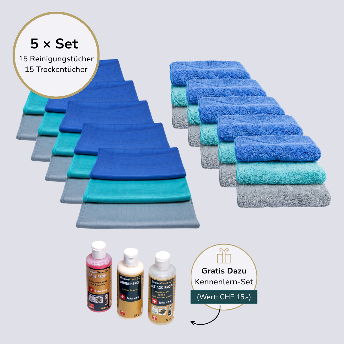 MonkeyClean® Haushaltsset