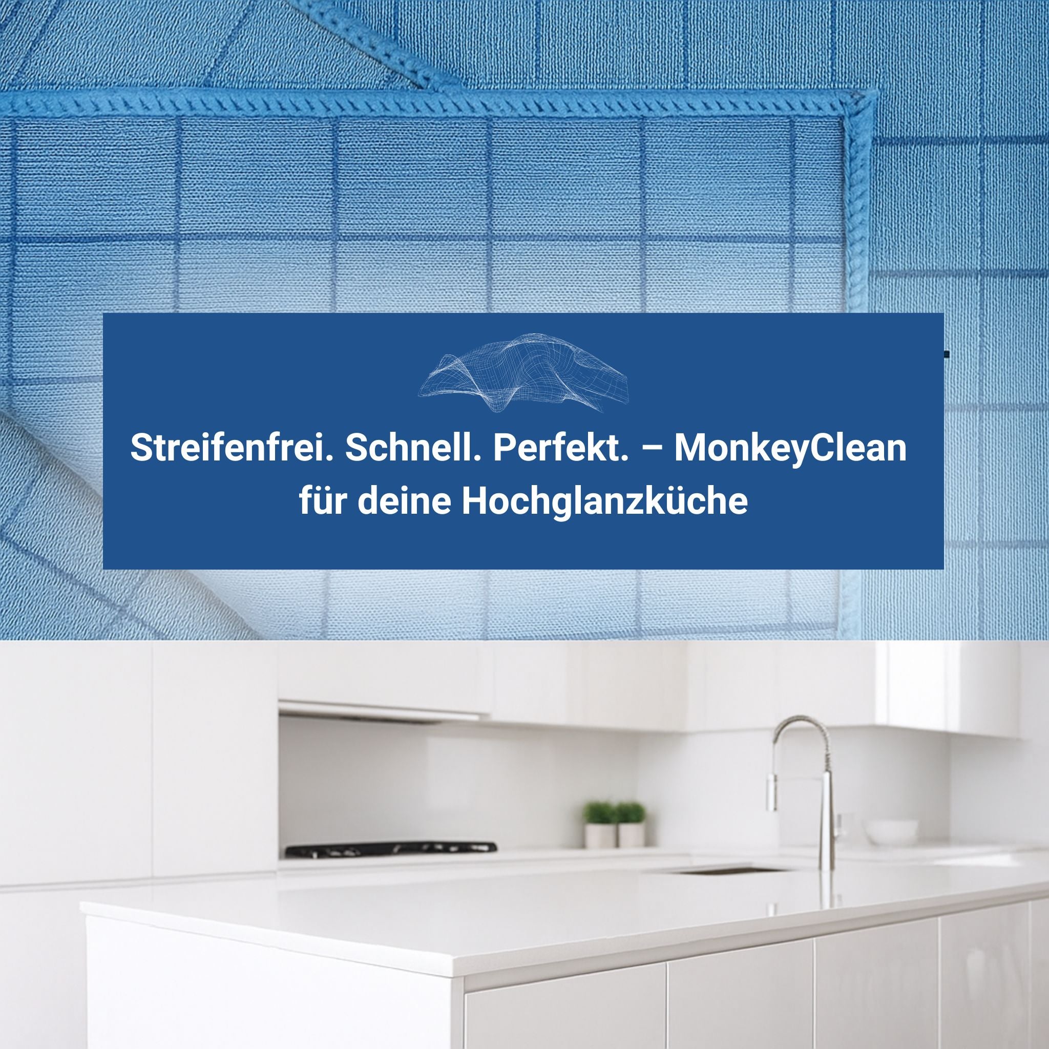 MonkeyClean® 3er-Set Premium Trockentuch