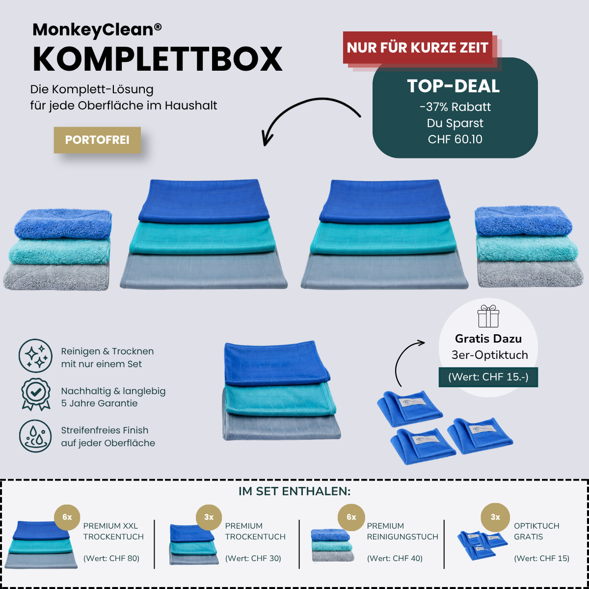MonkeyClean® Komplettbox