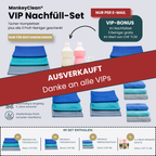 MonkeyClean® VIP Nachfüll-Set - Du sparst CHF 111.40